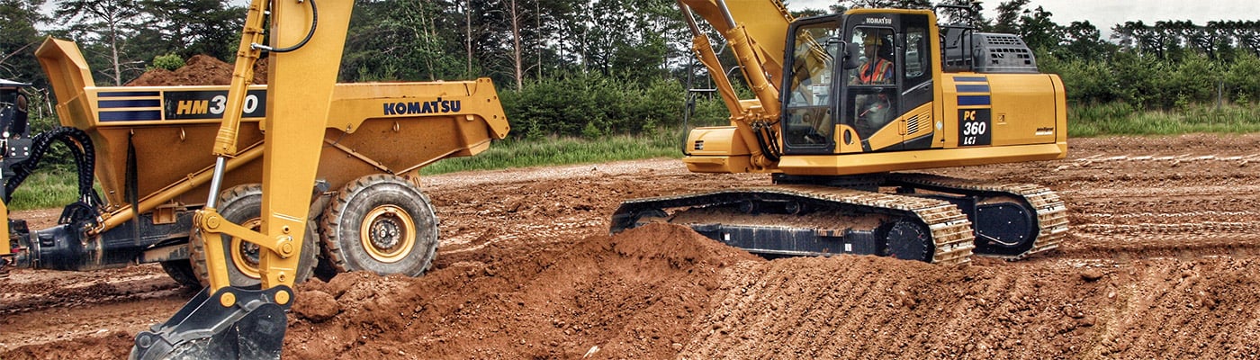 komatsu construction equipment